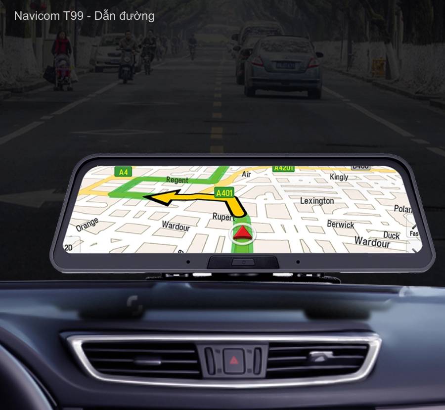 Định vị GPS, dẫn đường bản đồ Online/Offline