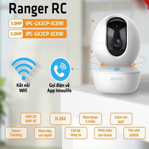 Camera Imou Ranger RC IPC-GK2CP-3C0W - Gọi điện về app Imou Life